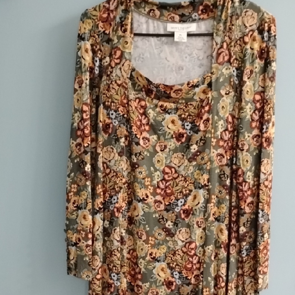 Like New🌺 Skye's The Limit Petite Size PL Floral Midi Dress